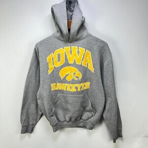 Vintage Russell Athletic Iowa Hawkeyes Hoodie Medium